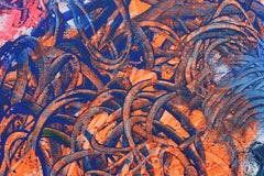 Cascade Contemporary Surrealist Acrylic Painting on Canvas, 2010+