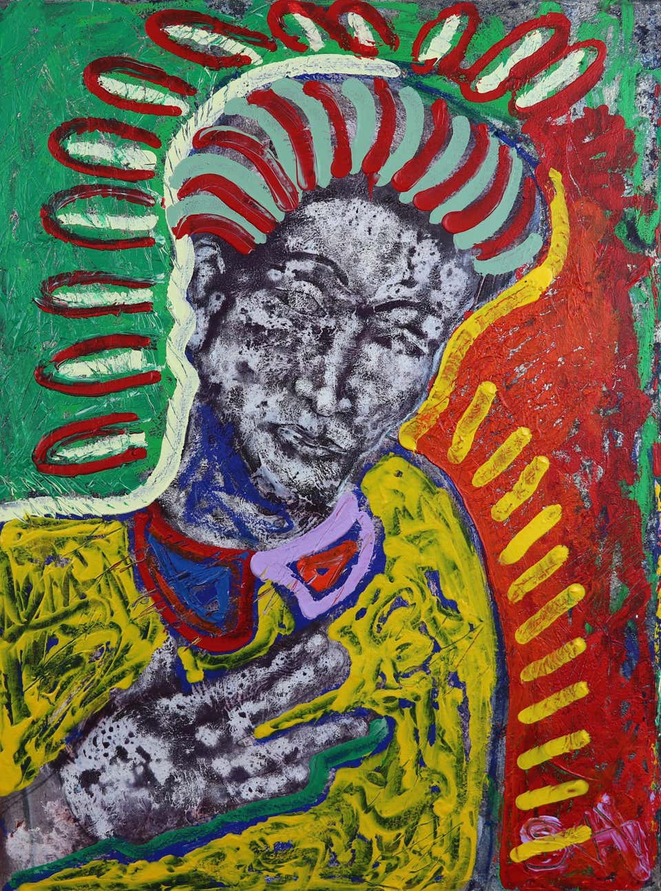 Randy Morales - Eddy - Pop Art Character Inspired Painting on Canvas by ...