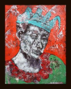 "Fire Bird."   Contemporary Figurative Oil Painting