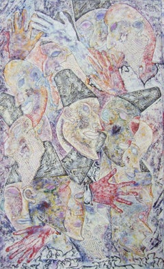 Fools Of Clear Light. Pittura ad olio figurativa contemporanea