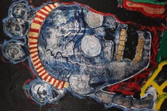 Heaven's Gate, Jazz Bardo. Mixed Media Contemporary Neo-Classicism