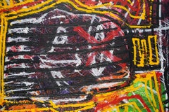 "Human Rights" Contemporary Neo Expressionist Oil Painting