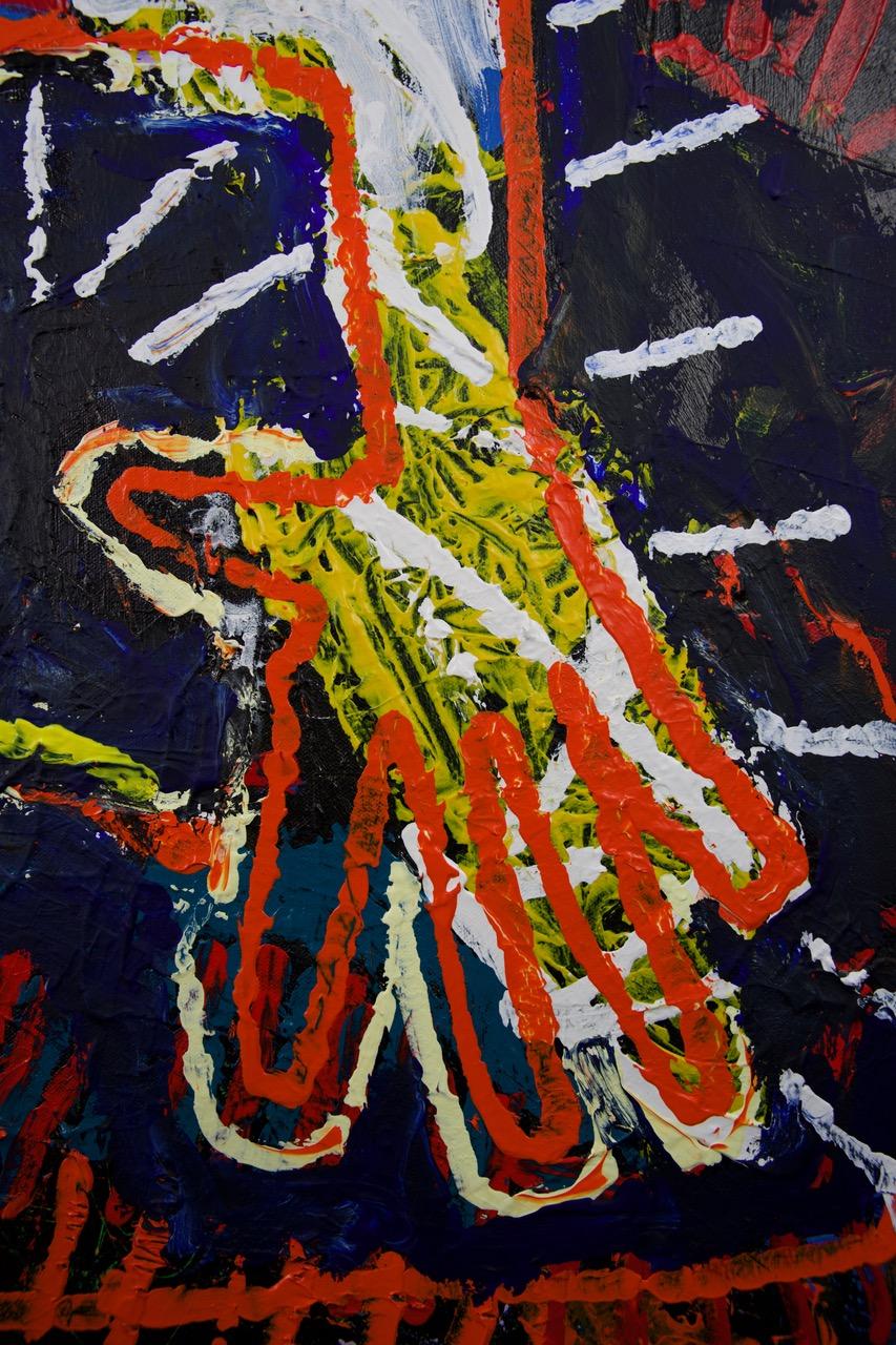 Jewel In The Dust:  Contemporary Ölgemälde (Neue Wilde), Painting, von Sax Berlin