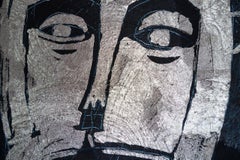 Libertad, pintura al óleo neoexpresionista