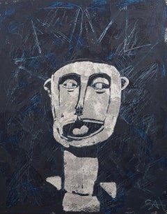 Libertad, pintura al óleo neoexpresionista