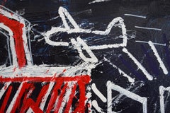 "Manhattan Overture". Contemporary Neo Expressionist Oil Painting