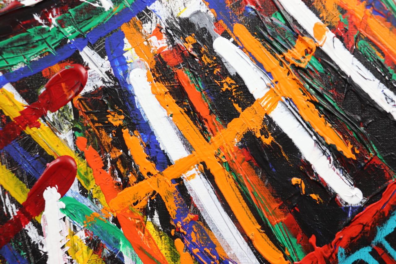 Mortalità.  Pittura ad olio neo-espressionista contemporanea - Painting Neoespressionismo di Sax Berlin