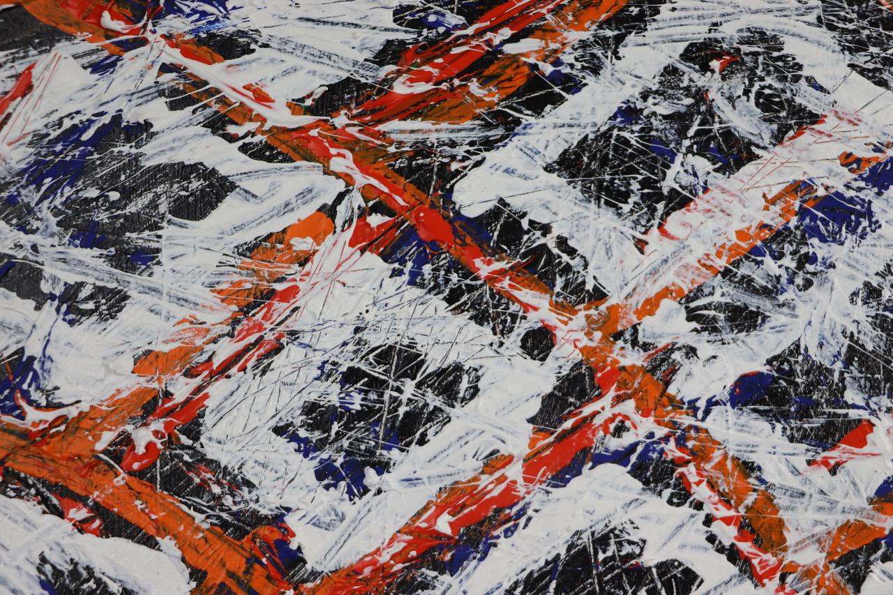 Mortalità.  Pittura ad olio neo-espressionista contemporanea in vendita 1