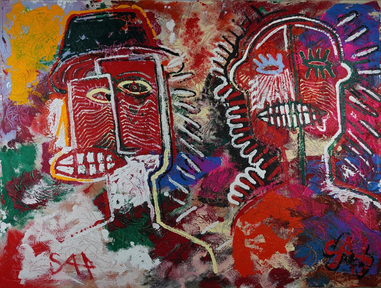 Figurative Painting de Sax Berlin - Neoexpresionismo Renacimiento. Volumen 1