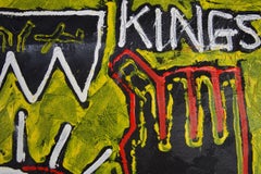 Keine Könige kein Krieg Weisheit von Washington: Zeitgenössische figurative Ölmalerei