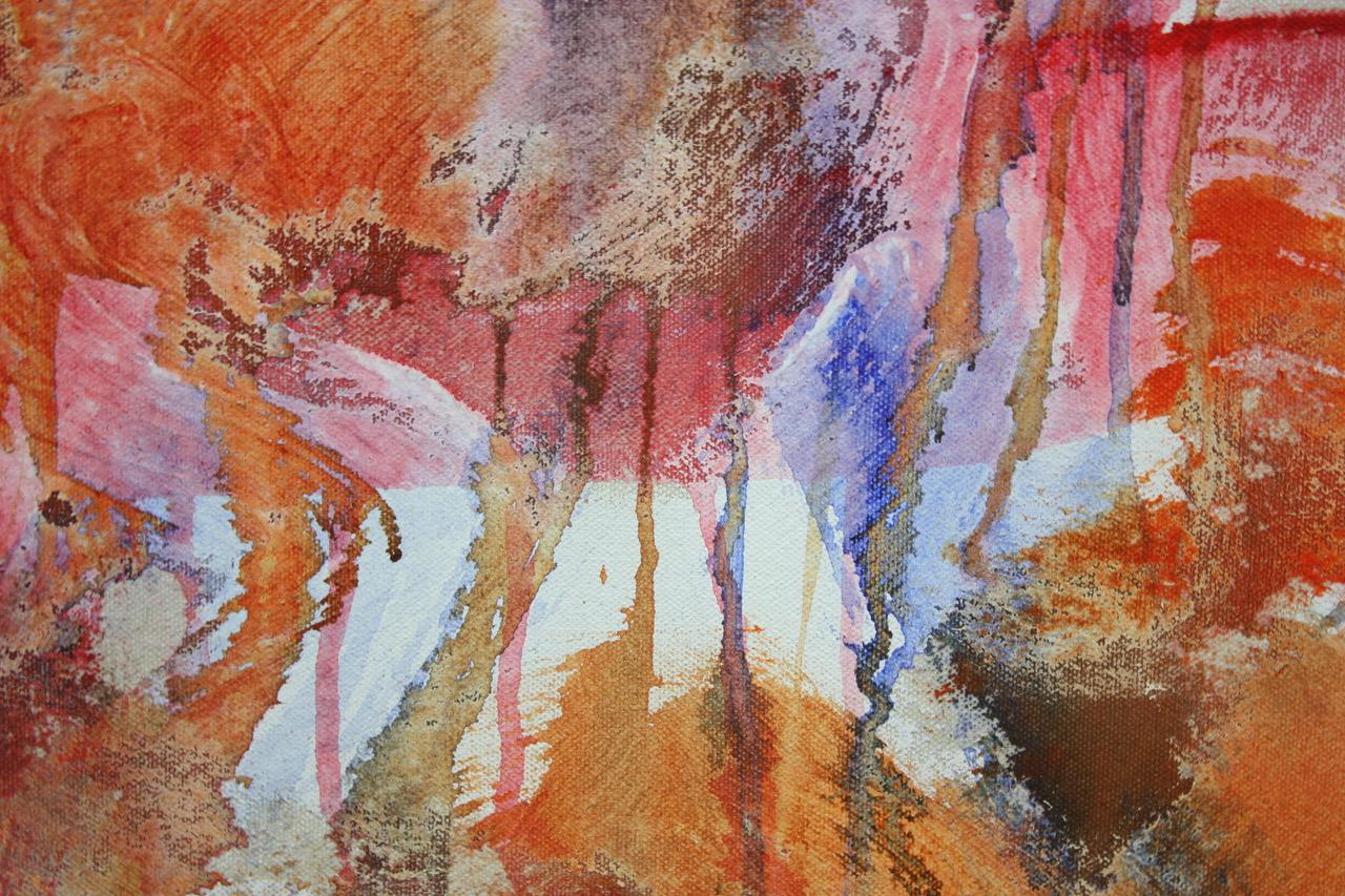 Quest'opera rappresenta una sorta di partenza per Berlin, il suo viaggio nell'arte; utilizza la pittura acrilica abbinata ai suoi soliti bellissimi pigmenti a olio, questo pezzo mostra una mano libera di esprimere il funzionamento più intimo della