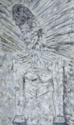 Pierrot illuminato.  Pittura figurativa contemporanea