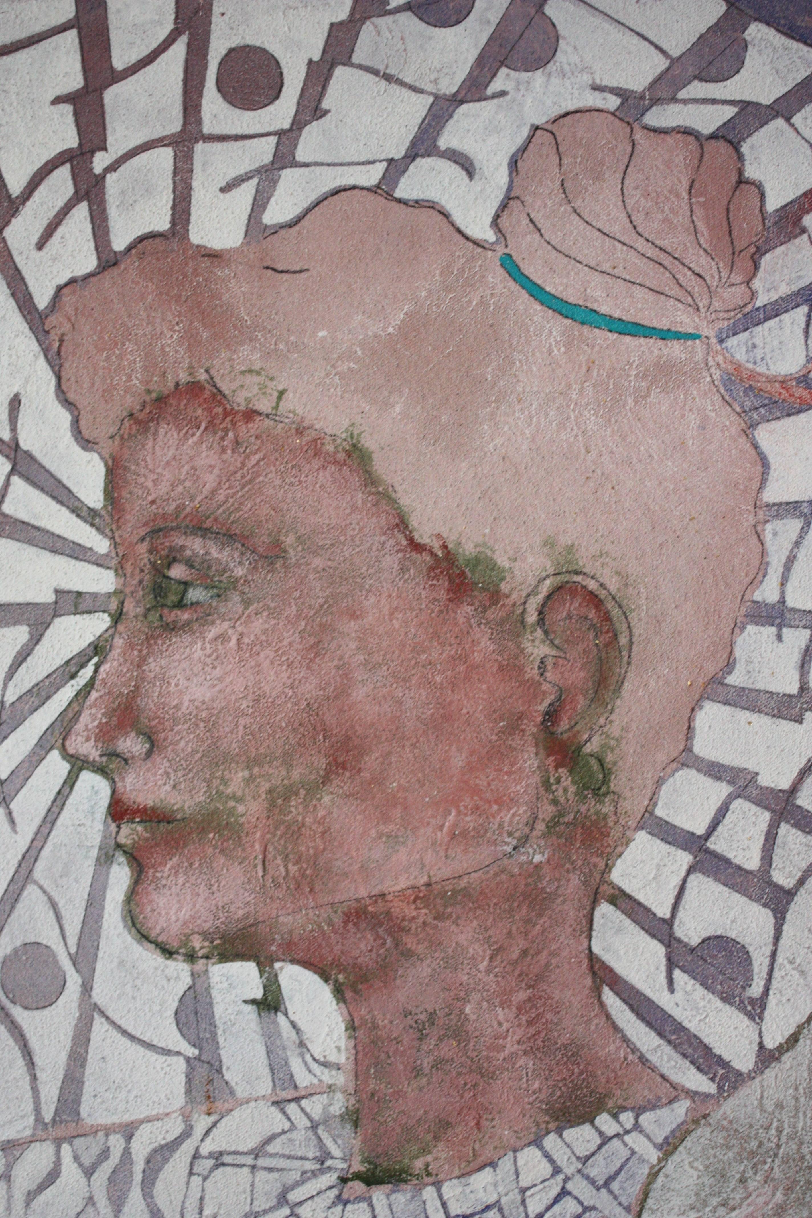 Sacerdotisa de las Flores - Painting Contemporáneo de Sax Berlin