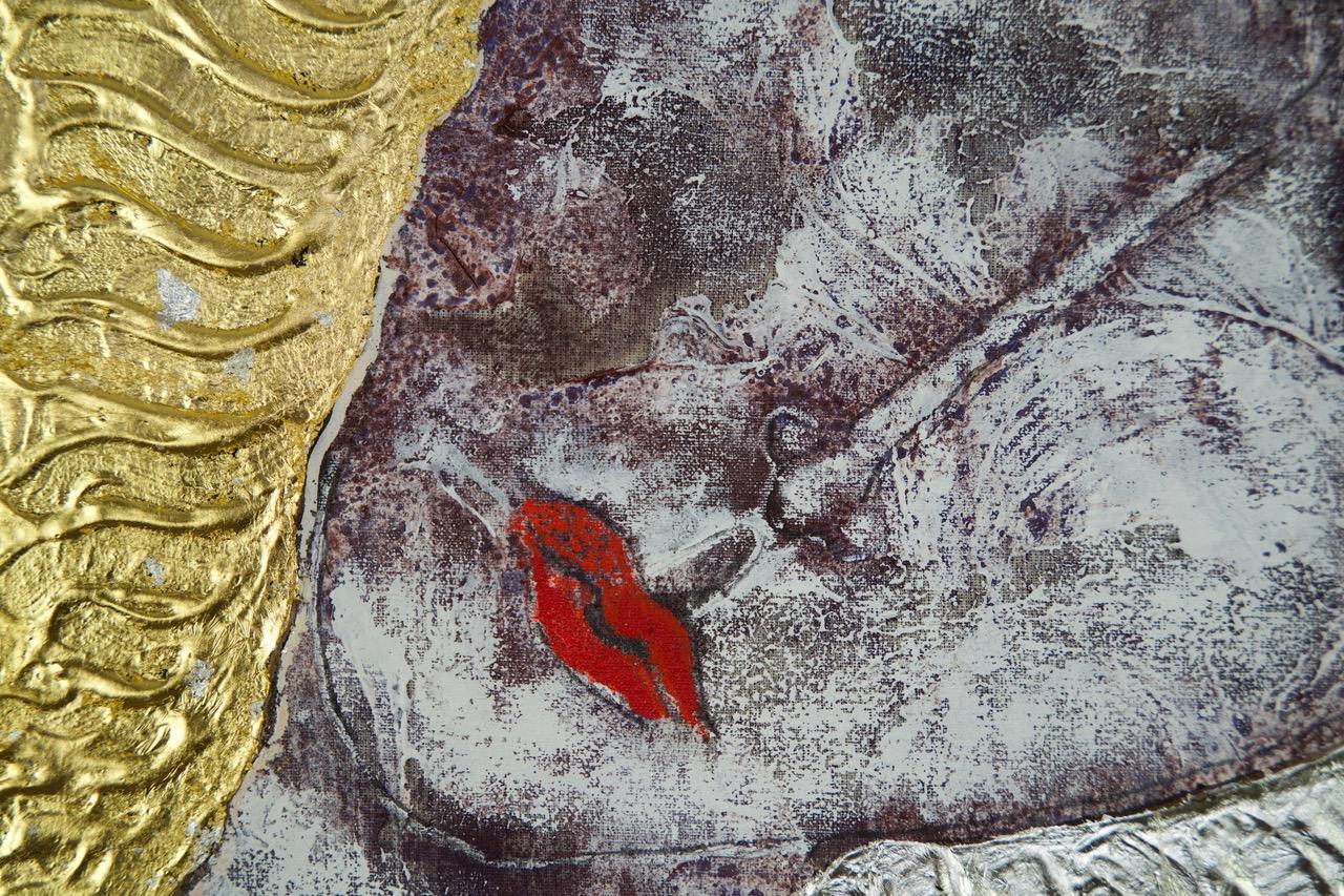Shooting Star Resurrected Phoenix.  Contemporary Figurative Painting For Sale 1