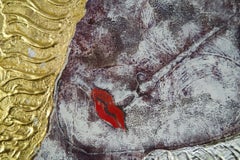 Shooting Star Resurrected Phoenix.  Contemporary Figurative Painting