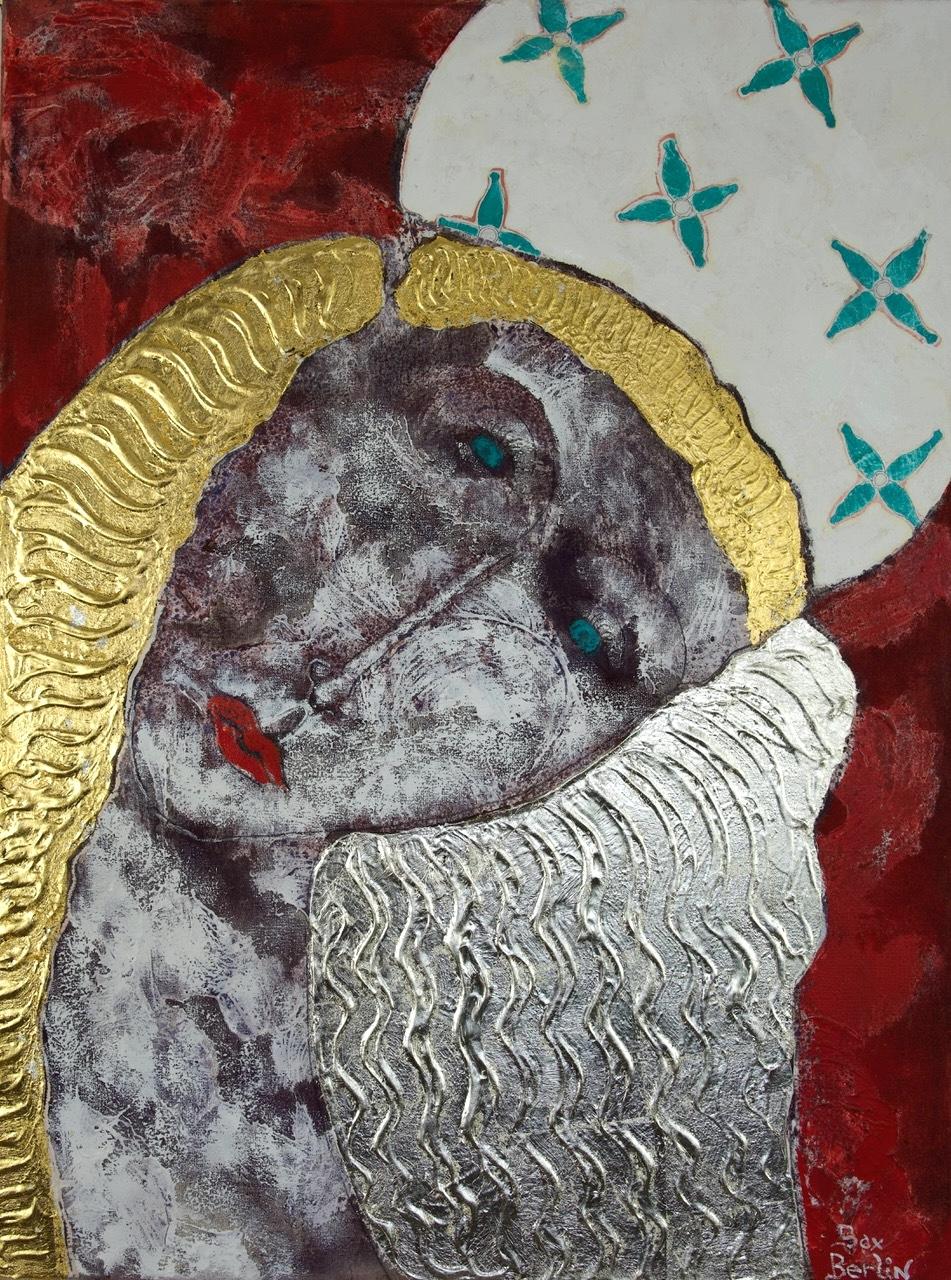 This is a mirror image copy of an earlier painting which was destroyed in the 2025 Malibu fires.

Trust your intuition, embrace your journey and follow the path that resonates with your deepest desires are all spiritual beliefs associated with