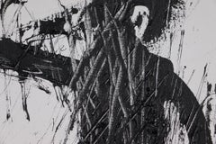 Skull. Contemporary Neo Expressionist Oil Painting