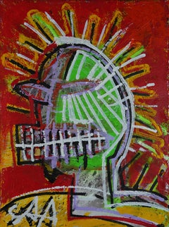 Spike Gold Tooth : Contemporary Neo Expressionist Painting