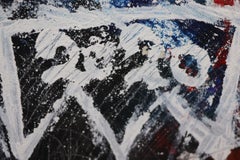 "Stay Solid : Nightingale". Peinture néo-expressionniste