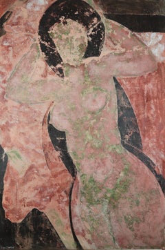 The Lost Frescos Of St Magdalene. Contemporary Figurative Painting