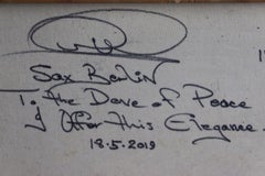 To the Dove of Peace I Offer This Elegance