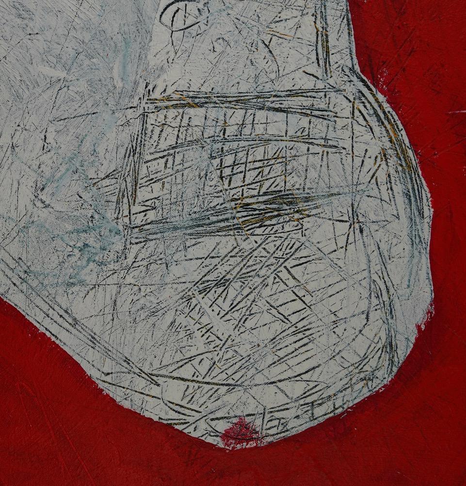 Attenzione Codice Rosso!    Pittura neo-espressionista contemporanea - Painting di Sax Berlin