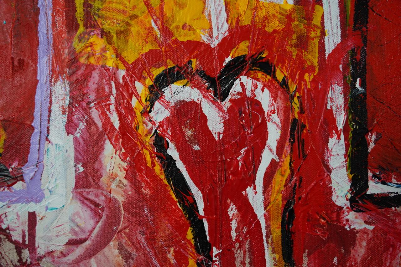 Washingtons Weisheit: keine Könige.  Contemporary Neo Expressionist Ölgemälde (Neue Wilde), Painting, von Sax Berlin