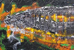 "Lado Salvaje". Pintura al óleo figurativa contemporánea
