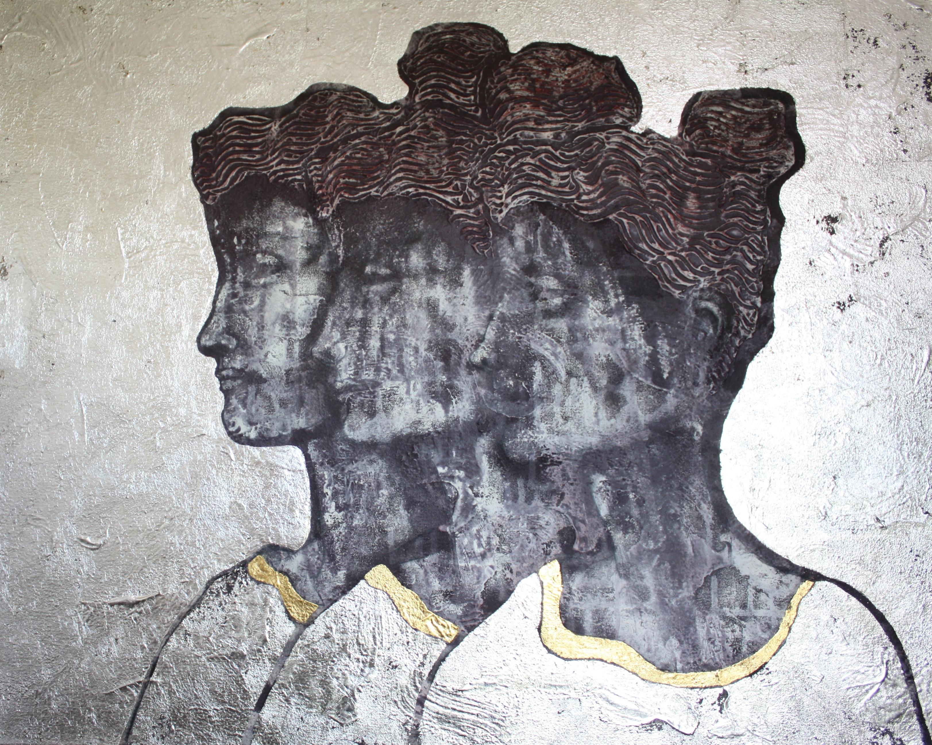 Horizontal Figurative Gemälde