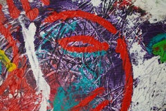 Women Who Dance With Wolves.  Contemporary Neo Expressionist Oil Painting