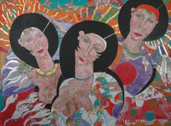 Womens' Wisdom. Contemporary Figurative Oil Painting