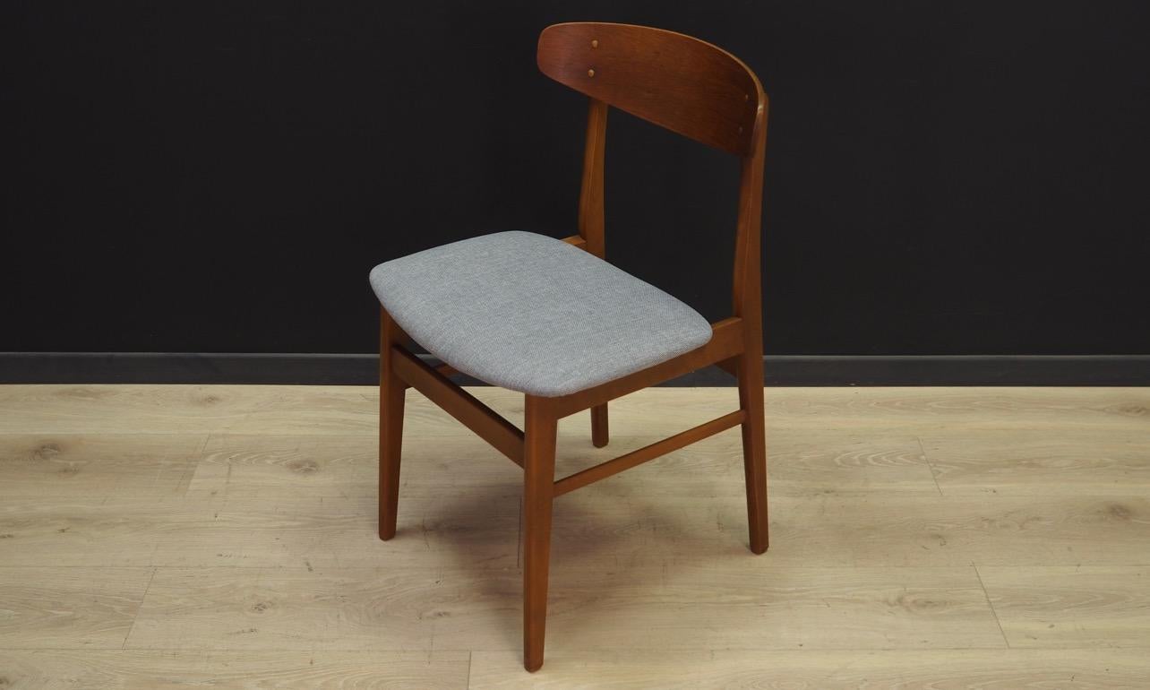 Mid-Century Modern Sax Chairs Vintage Danish Design 60 70