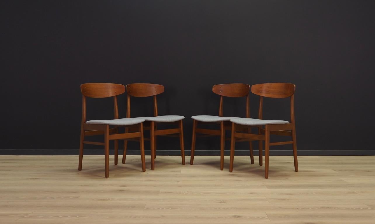 Scandinavian Sax Chairs Vintage Danish Design 60 70