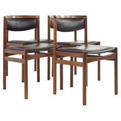 Sax Mobler Mid Century Danish Rosewood Dining Chairs, Set of 4