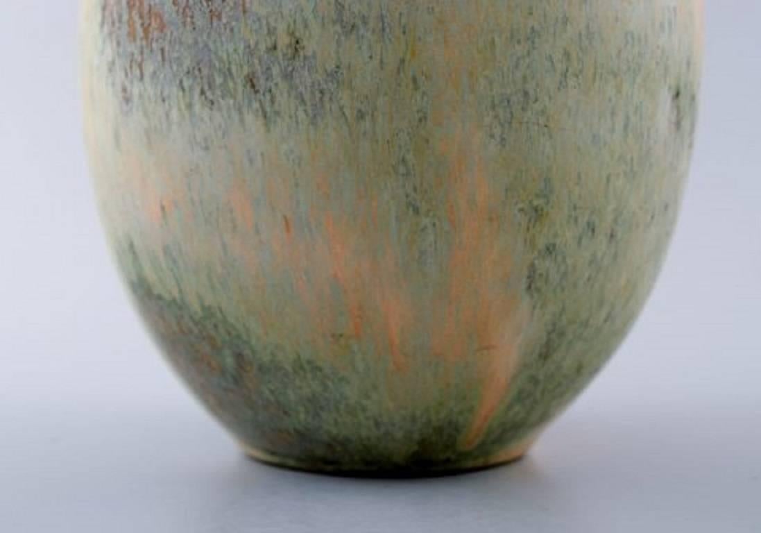 Danish Saxbo, Ceramic Jug, Beautiful Glaze, Stamped, Ying Yang