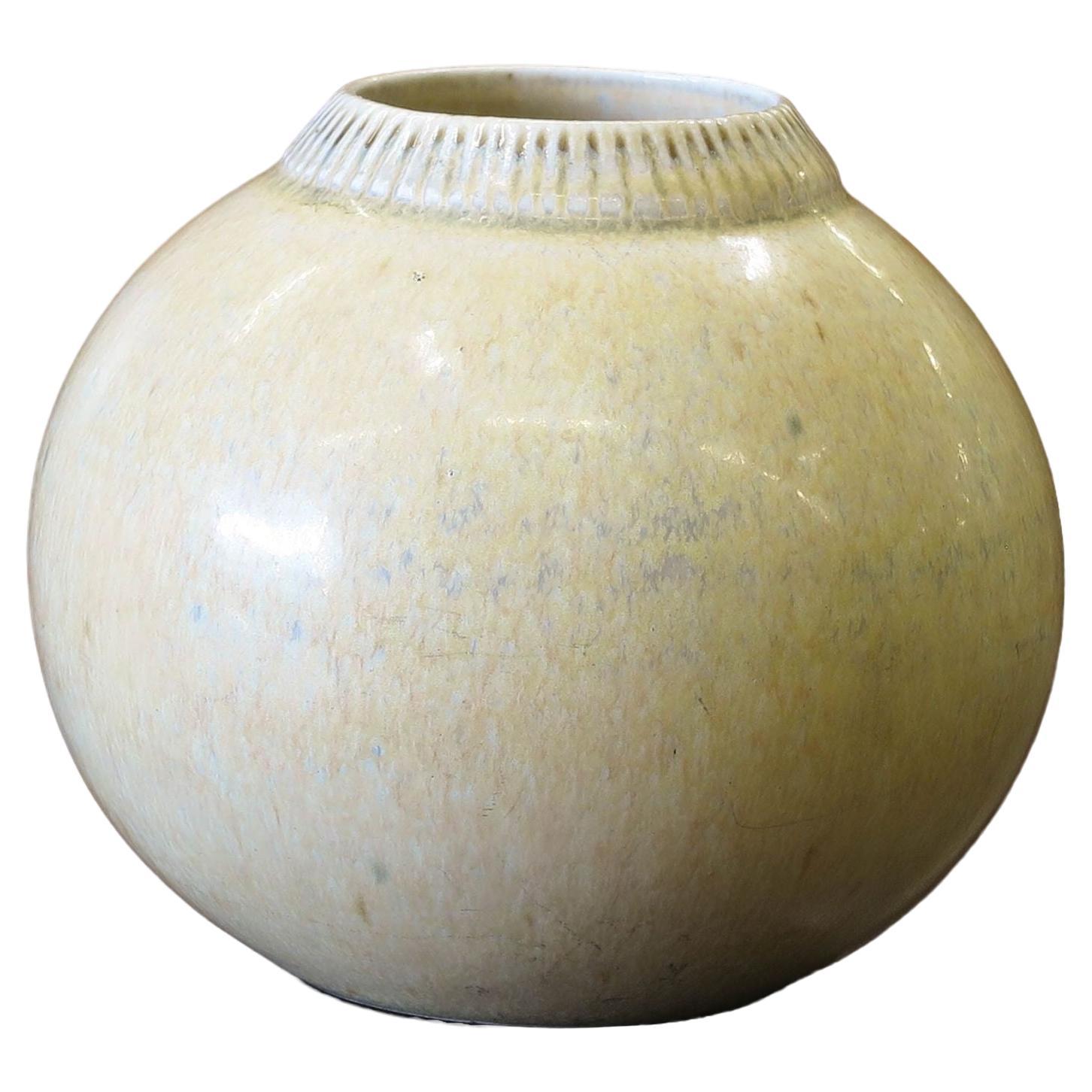 Saxbo Danish Ceramic Stoneware Vase For Sale