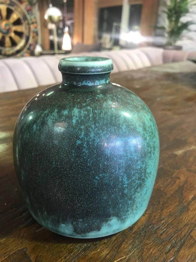 Saxbo Glazed Stoneware Vase/Vessel by Danish Designer Eva Staehr Nielsen 4