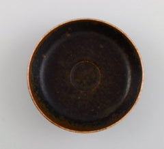 Saxbo Miniature Bowl in Glazed Ceramics, Mid-20th C.