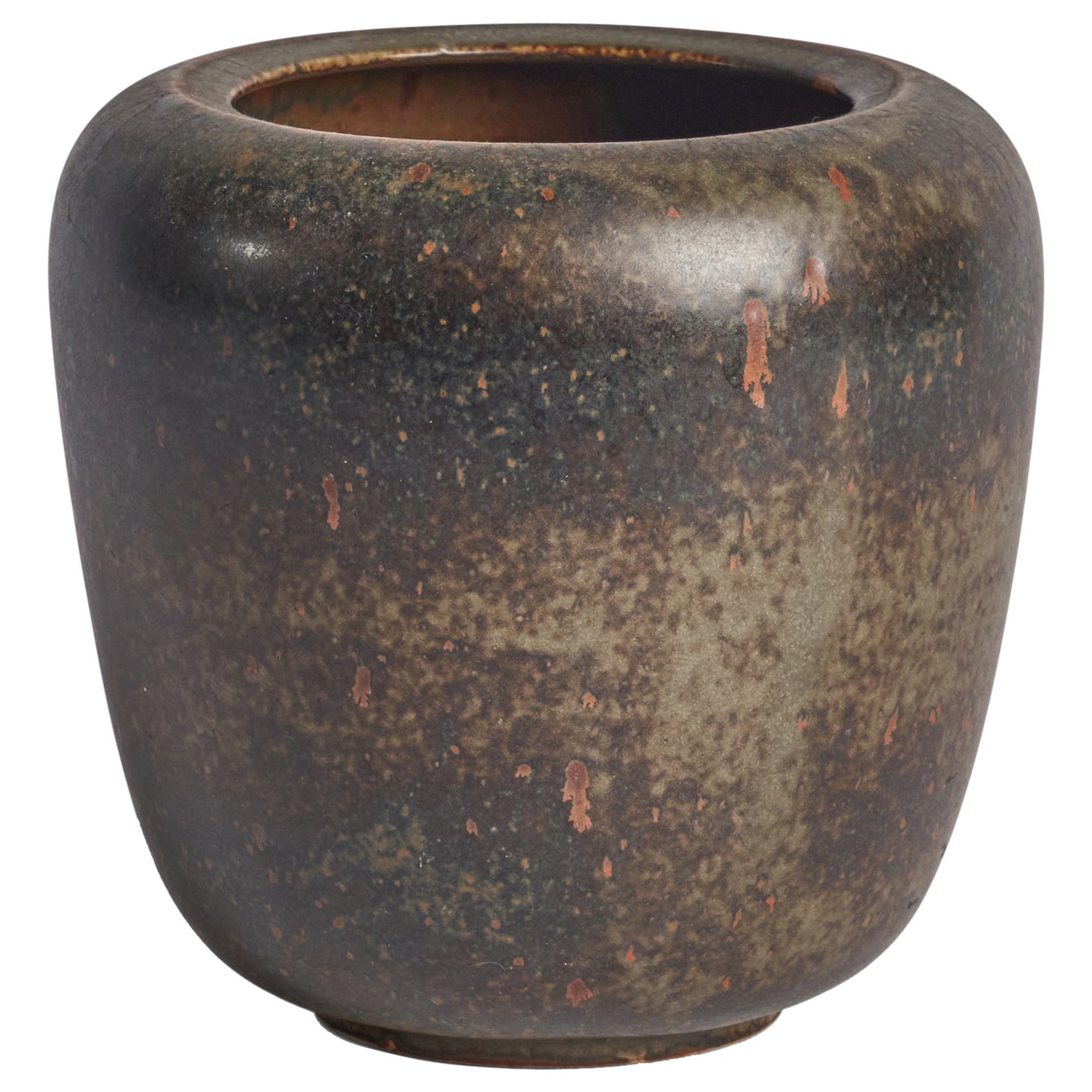 Saxbo, Jarrón, Gres, Dinamarca, Años 50