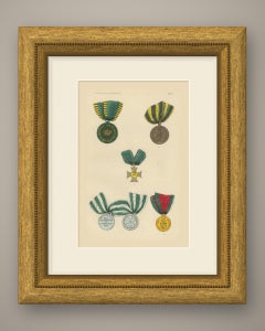 Saxony Ernestine Line, Defender of the Fatherland Medals, Plate LXXVI, 1844