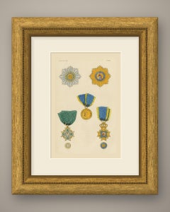 Sassonia, Rue Crown e Ordine Militare di Sant’Enrico, Tavola LXXIII, 1844