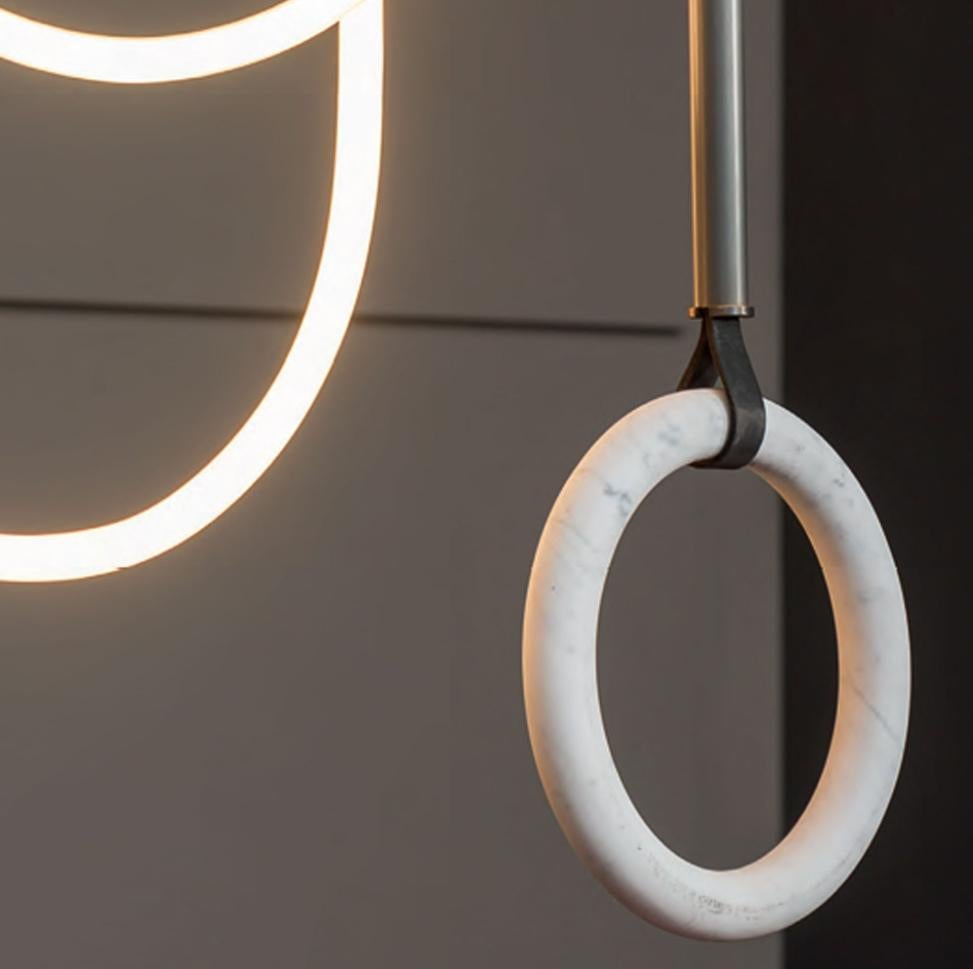 XXI secolo e contemporaneo Lampadario Yes One di Studiopepe per Baxter in vendita