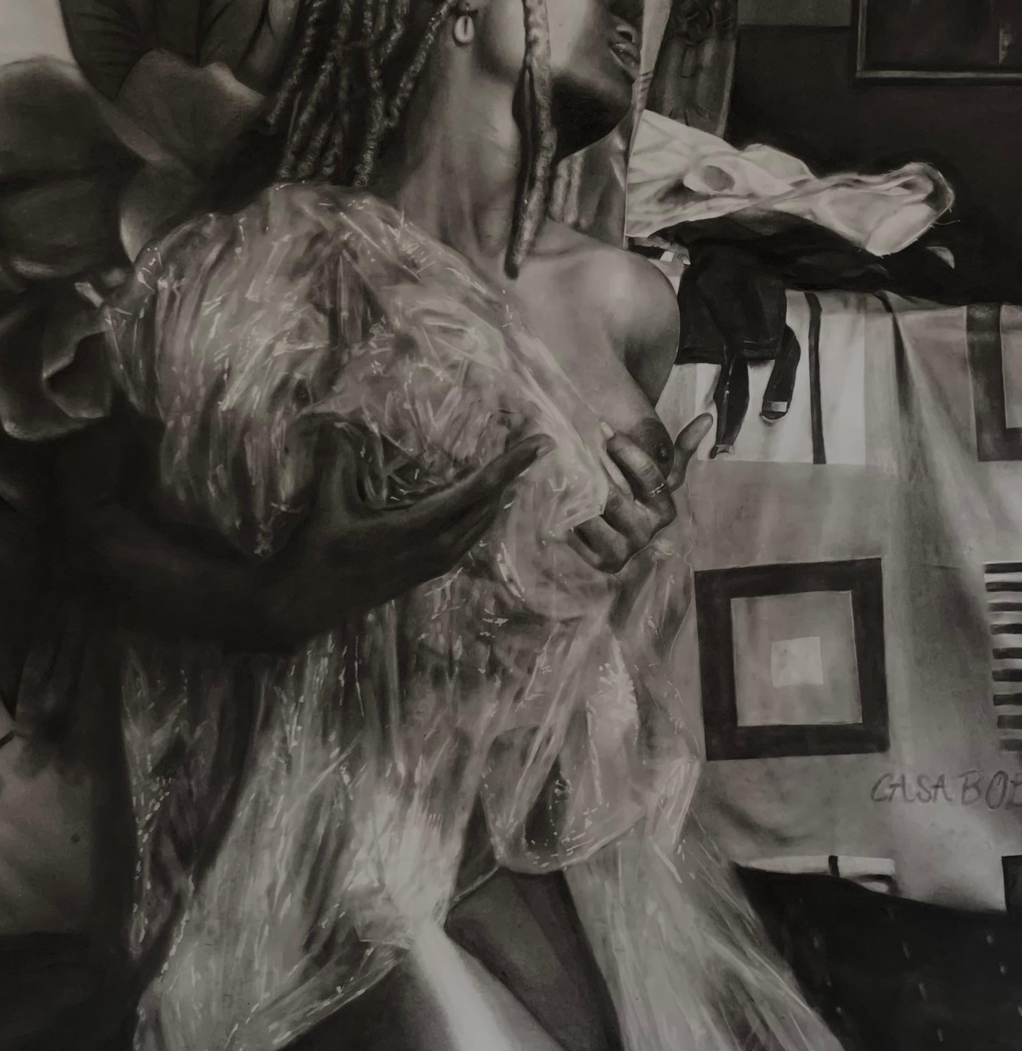 As in the process of the creation of In Bloom, a blatant ensembling of thoughts and becoming lurked around the process, masked and dropped against a suspended figure in an intimate-an expressive moment, so to say. The beauty is in the idea, and the