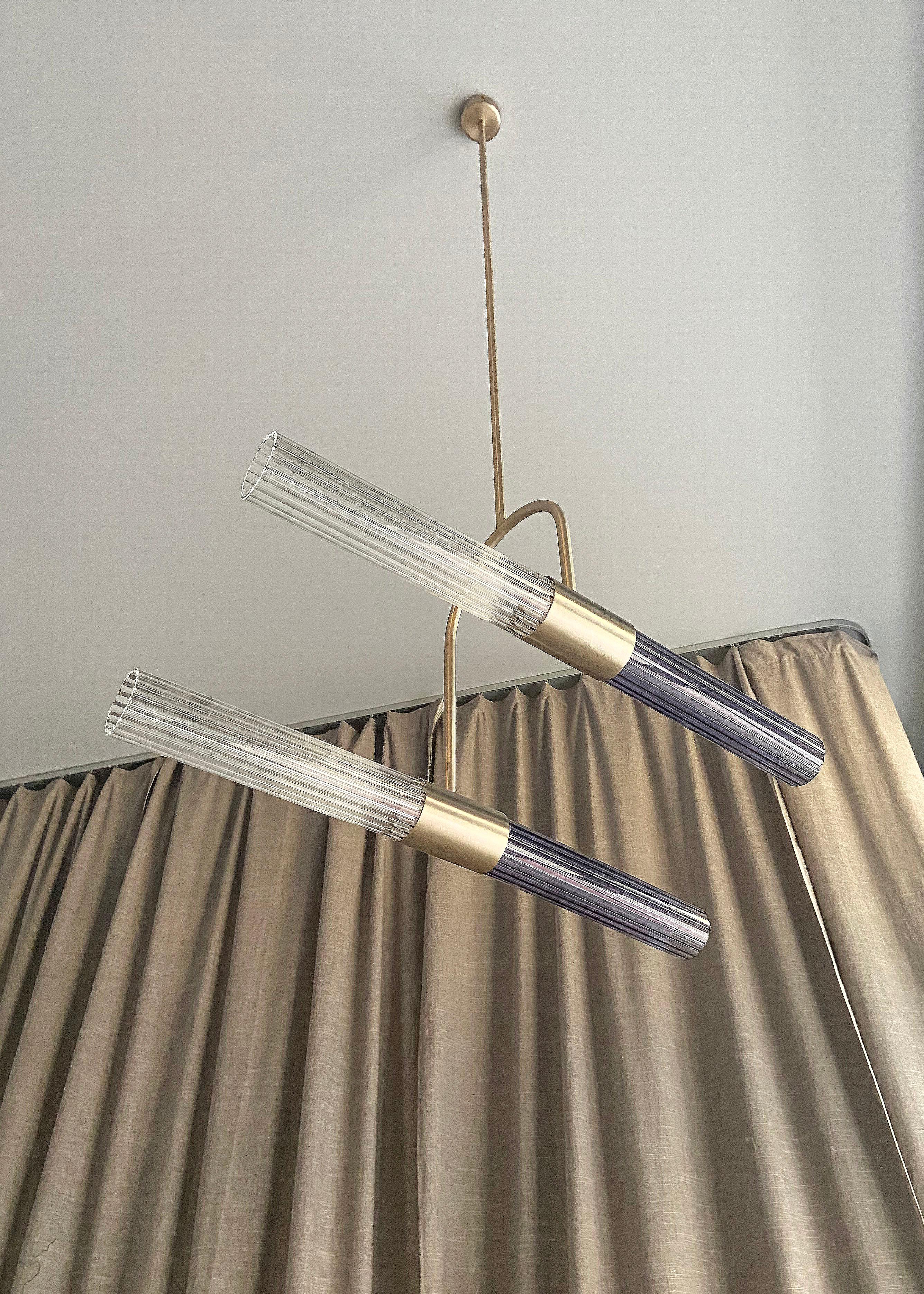 Italian Sbarlusc Pendant Lamp by Luce Tu For Sale