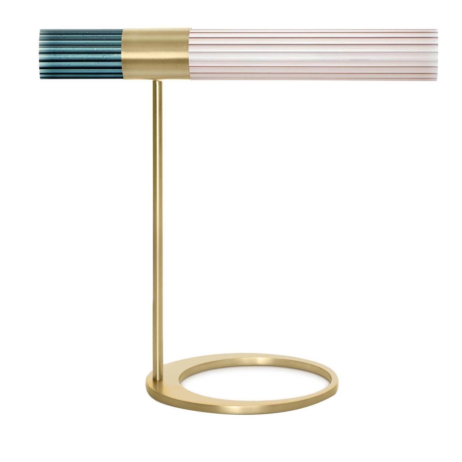 Italian Sbarlusc Table Lamp by Isacco Brioschi For Sale