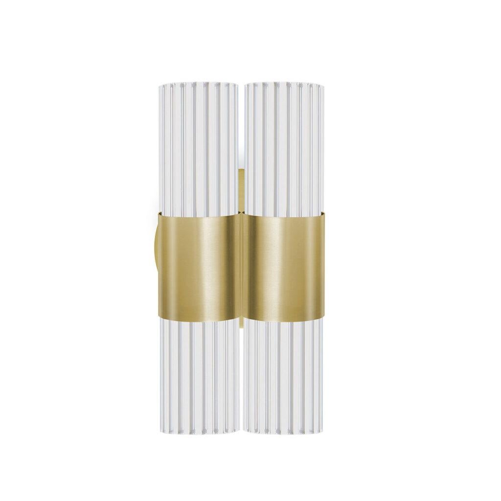 Contemporary Sbarlusc Wall Lamp Double by Luce Tu