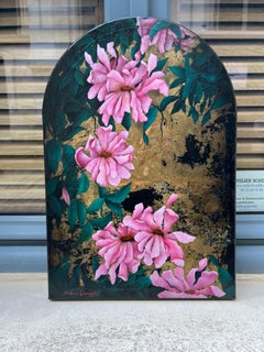 Sébastien Ardouin Dumazet - "Summer Flowers" Contemporary floral painting