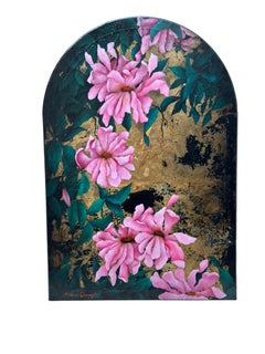 Sébastien Ardouin Dumazet - "Summer Flowers" Contemporary floral painting