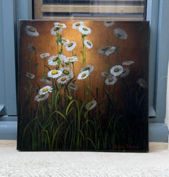 Sébastien Ardouin Dumazet - "Twilight", pittura floreale contemporanea