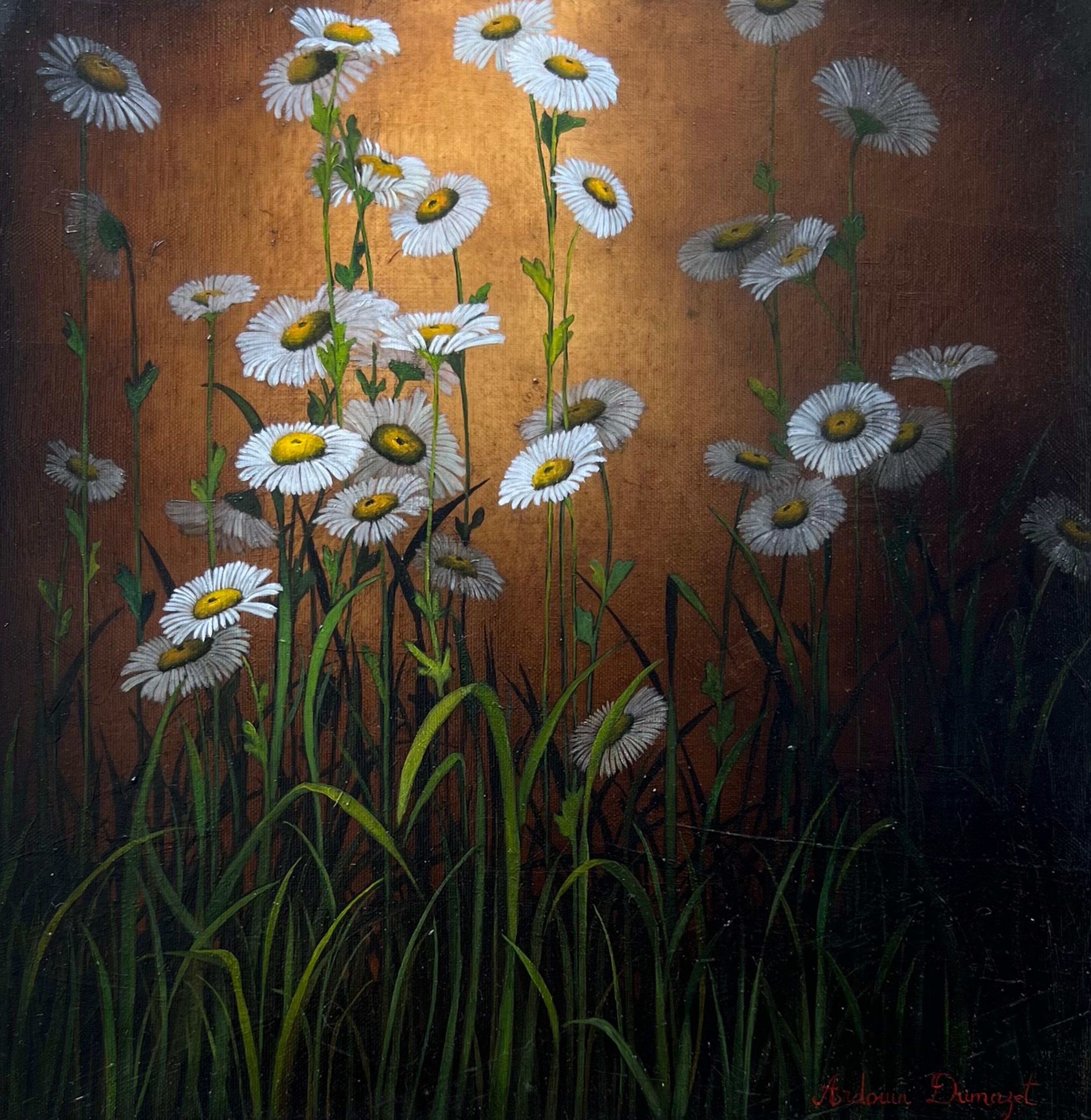 Sébastien Ardouin Dumazet - "Twilight" Contemporary floral painting